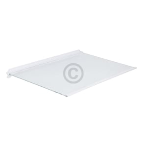 Glasplatte mitte für Kühlteil beko 4657830100 450x305mm mit Leisten für KühlGefrierKombination