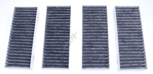 CleanAir Plus Filter (4x) für Bosch Siemens HEZ9VRCR0 Geruchsfilter