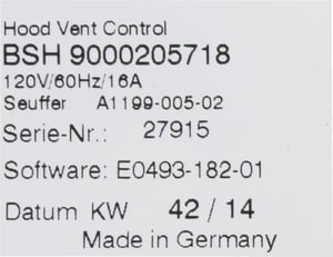 Steuerungsmodul 00642464