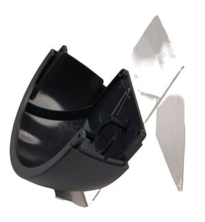 Frontdekorabdeckung (schwarz) SoFlow 800.531.82 für SO ONE PRO E-Scooter Gehäuse