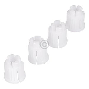 Rastbuchse Set für Knebel-Innenoberteil 3/8" 1/2" 3/4" mit VielzahnAchse