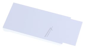 Schieberblende weiß für Liebherr Kühlschrank 909730100 Gehäuseteil