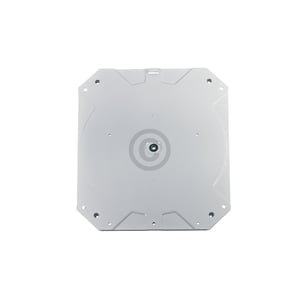 Drehteller Hailo 1907229 weiß Metall rechteckig für Abfallsammler-System