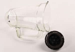 Mixgefäß für Küchenmaschine Mixer Electrolux Aeg 4055966719 Glasbehälter Klinge