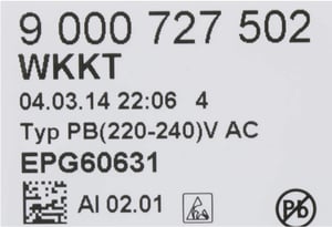 Steuerungsmodul programmiert 00656418