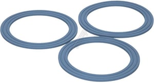 Sockeldichtung Kenwood KW650544 für Küchenmaschine 3 Stück Delonghi
