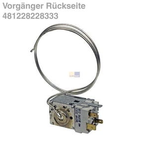 Thermostat Whirlpool 484000008566 RANCO K59-S2788 mit Halter für Kühlschrank 481228228333