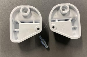 Fußstützen für Vestel Kühlschrank 42160290 links/rechts mit Stift