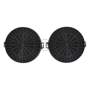 Kohlefilter Type210 Set BOSCH 00353121 210mmØ für Dunstabzugshaube 2Stk