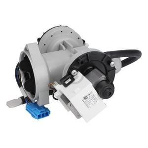 Ablaufpumpe LG 5859EN1006N LEILI mit Kopf Sieb für Waschmaschine Waschtrockner