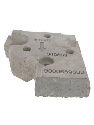 Gewicht 00775535 für Waschmaschine BSH-Gruppe 00775535 Waschmaschinengewicht