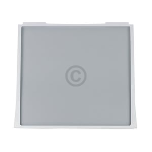 Glasplatte BOSCH 00746673 502x475mm mit Rahmen für Gemüsefach KühlGefrierKombination