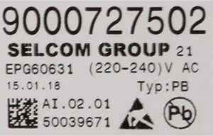 Steuerungsmodul programmiert 00753977