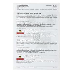 Steuerungsmodul programmiert BOSCH 11029101 für Mikrowelle