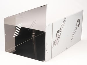 Unterer Kamin für Dunstabzugshaube Smeg 060890633 Haubenverkleidung