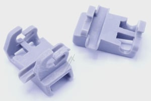 Korbablagen-Lager für Geschirrspüler Bosch 00611474 Oberkorb-Klammern