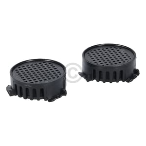 Kohlefilter Set wie LIEBHERR 9096342 45mmØ für Kühlschrank KühlGefrierKombination 2Stk