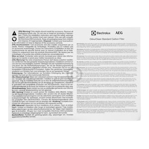 Aktivkohlefilter Electrolux 9029865954 für Dunstabzugshaube Electrolux