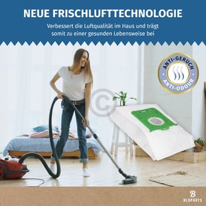 Filterbeutel wie Electrolux E201S s-bag® 9001684589 für Bodenstaubsauger 5Stk + Vorfilter