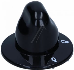 Whirlpool Kochfeld Knopf 482000026398 Gasflamme schwarz