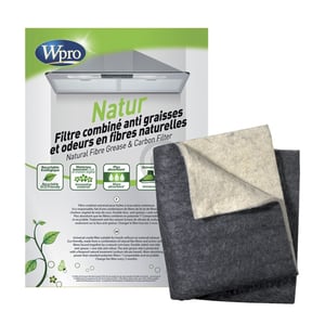 Natur-Kombifiltermatte 570x470mm Wpro NCF351, Universal! 484000008652