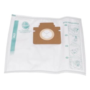 Hoover H88 Staubsaugerbeutel 35602717 für Staubsauger 4er-Pack Mikrofaser