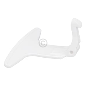 Türgriff passend für Gorenje 154471 weiß mit Schließhaken für Waschmaschine