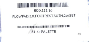 Fußraste Skin SoFlow 800.111.16 für Flowpad 3.0 E-Scooter Gehäuse