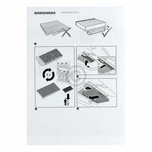 Clean Air Standard Geruchsfilter 17006795 Bosch für Dunstabzugshaube