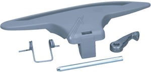 Waschmaschinen-Türgriff für Indesit Whirlpool 482000030995 Kunststoff, dunkelgrau