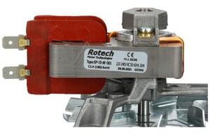 Ofengebläse für Herd Beko 264440102 Heißluft