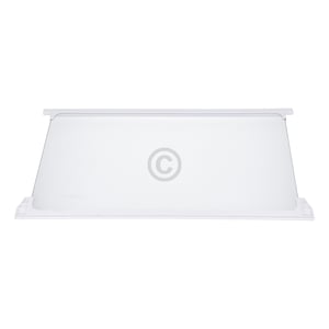 Glasplatte für oben mitte Kühlteil beko 4659370100 mit Leisten in KühlGefrierKombination Kühlschrank