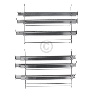 Haltegitterset mit Teleskopauszug 3-fach für Backbleche Rost gorenje AC105 640245 in Backofen