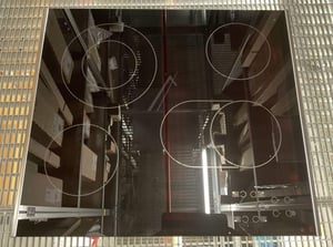 Kochfeld für Ofen Whirlpool 488000616810 Keramikglas