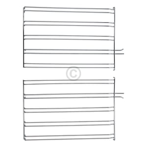 Haltegitter Set links rechts für Backblech Rost Beko 210444741 in Backofen