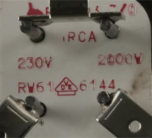 Heizkörper für Heizung Bosch 00354443 Wärmetauscher