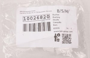 Waschmaschinen-Buchse Bosch Siemens 10026820 Befestigungsteil