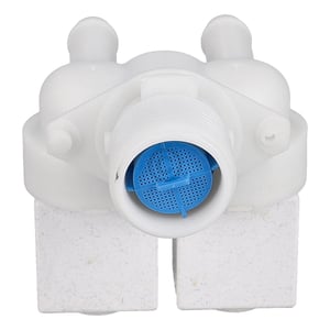 Magnetventil 2-fach 180° 12mmØ passend für Beko 2466302002 BLUPARTS in