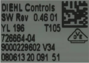 Bedienmodul 00614047