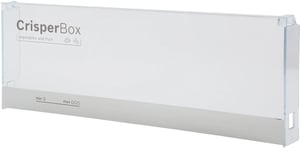 Schubladenblende BOSCH 11000682 450x165mm für CrisperBox Gemüsebehälter Kühlschrank