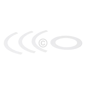 Klebestreifensatz Ecovacs 201-2353-1064 für Staubsauger-Roboter