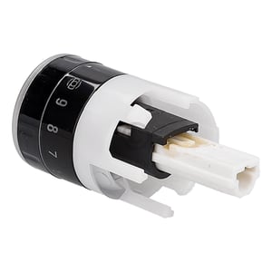 Drehgriff rund, versenkbar, beleuchtet, Kochen 2kreis, 00613915