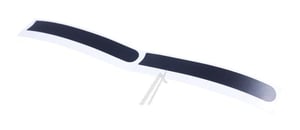 Reflektierender Patch schwarz SoFlow 800.700.97 für E-Scooter Trittbrett