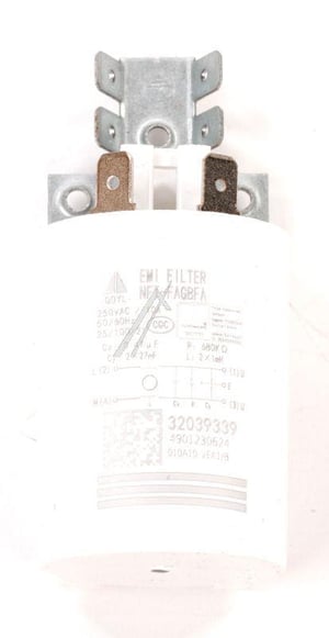 Entstörfilter für Waschmaschine Vestel 32027179 (0,47µF 10A)