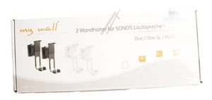 Sonos Lautsprecherwandhalter Mywall HS17A schwarz, für Sonos One, One SL, Play:1