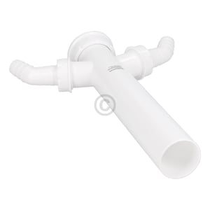 Verstellrohr 1 1/2"x40mmØ mit 2 Geräteanschlüssen für Spülbeckensiphon 98837148
