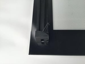 Edelstahl-Ofentürscheibe für Electrolux AEG Ofen 5612573476 592x490 mm