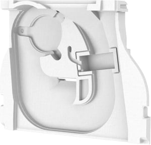 Gebläseabdeckung für Kühlschrank Bosch 11030585 Lüftergitter