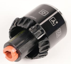 Knopf für Ofen AEG 140286003052 Funktionsknopf schwarz