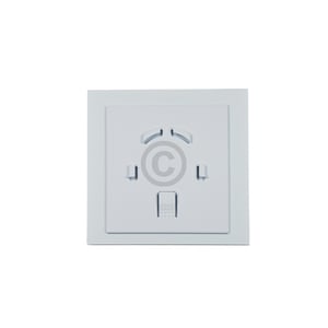 Abdeckplatte für Wohnraumventilator 100 weiß matt für Decke Wand Bad Toilette etc